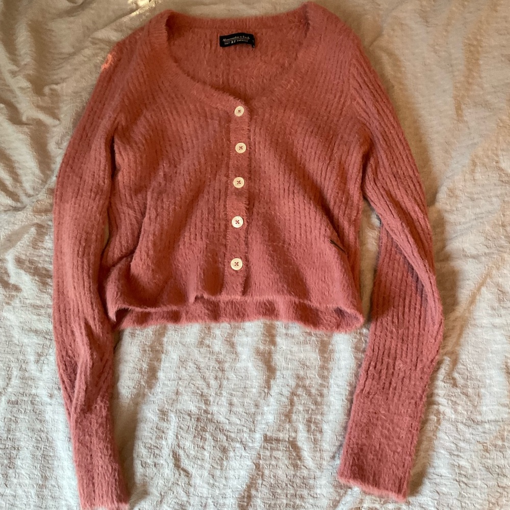 Abercrombie & Fitch Pink Soft A&F Sweater - Size S